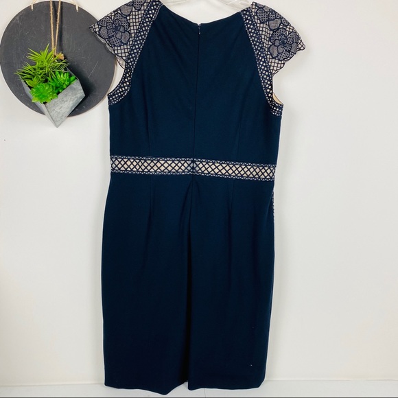 Antonio Melani  Lace Cap Sleeve Midi Dress - Picture 4 of 8